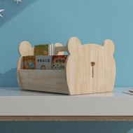 全城熱賣 - 實木兒童書架案頭玩具收納架寶寶繪本架臥室飄窗落地簡易書櫃