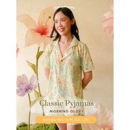 [COTTON REPUBLIC] CLASSIC PYJAMAS Women's buttoned pajamas, women's button-down pajamas cotton pyjam