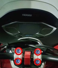 (4PCS) Baut Titanium Breket Klem stang ADV PCX 150 PCX CBU PCX 160 original Titanium Vietnam