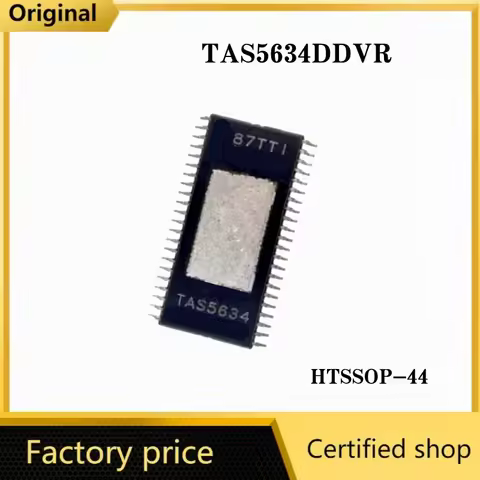 1-5PCS/Lot Original TAS5634DDVR silk screen TAS5634 HTSSOP-44 audio power amplifier IC chip
