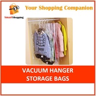 Vacuum Hanger Bag Storage Space Saver 80% Compression