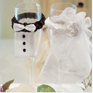 Wedding Decoration Party Decoration Wineglass Cover