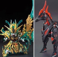 全新 「一套兩款」 SDW HEROES 武聖關羽 nu高達 + 軍馬 套裝 三國創傑傳 三國傳 三國伝 SD高達 BB戰士 SD Gundam 高達模型 SDW 高達世界 群英集 SD Gundam