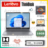 ThinkBook 16 G6 ABP 16" (2023) (R7-7730U, 16+512GB SSD) 21KK004UHH 手提電腦 筆記型電腦 文書電腦 全新 原廠行貨