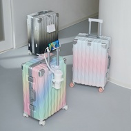 2026年铝框行李箱20寸登机箱26寸拉杆箱静音溜冰轮旅行箱