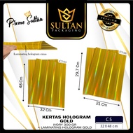 Hologram Paper|Gold Gold Gold|Sheet sheet|A3+ C5 GOLD