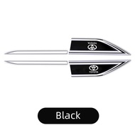 Đề Can Dán Chắn Bùn Xe Hơi 2 Cái/bộ Bằng Thép Không Gỉ Biểu Tượng Mô Hình Xe Hơi Phụ Kiện Trang Trí 