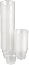 Dukal Medicine Cups 1 oz. Pack of 100 Translucent Polypropylene Cups 30 ml. Calibrated with Two meas