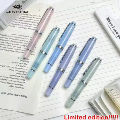 Limited Edition 9 New Color JINHAO 82 MINI Fountain Pen EF/F/M/Bent Nib Calligraphy Pen Stationery S