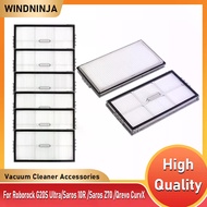 HEPA Filters For Roborock G20S Ultra/Saros 10R /Saros Z70 /Qrevo CurvX Robot Vacuum Cleaner Washable