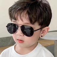 beautyburstph Cute Sunshade Glasses UV Resistant Aviator Sunglasses Children Sunglasses Colorful Sun