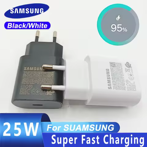 SAMSUNG 25W Charger Usb C PD Fast Charging Power Adapter For Galaxy S26 S25 S24 Z Flip Fold 6 M17 A0