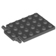 Lego Accessories Plate Trap Door Hinge 4 x 6