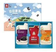 【正官庄】 日日蔘活禮盒(野櫻莓飲3+馬卡飲(MACA)3入+葉黃素飲3入)*2盒