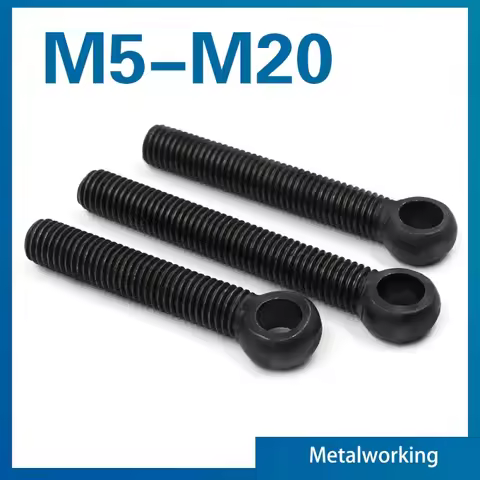 M5 M6 M8 M10 M12 M14 M16 M18 M20 Carbon Steel Eye Bolts M6 M8 M10 M12 Slip-Kot Ring. Link Bolt C0082