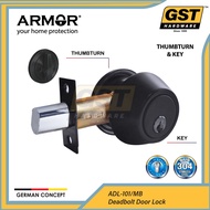 🔥 Armor / St Guchi Door Lock ADL-101 Kunci Pintu Rumah Lock Pintu Rumah Deadbolt Lock Tombol Pintu B