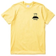 左胸 Mt Fuji 3776 短袖T恤 黃色 富士山 日本 雪 禮物