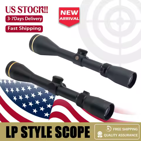 US Stock, LP Style VX-2 3-9x40, VX-3 4.5-14x40/4.5-14x50, 1.5-5x20mm Scope Duplex Reticle for Huntin