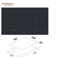 EF HB BI 2722 G 70CM INDUCTION HOB