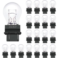 3157 Bulbs 20 Pack,12V 3047 3057 3157LL 3157K 3457 3757 4057 4157 Miniature Bulb Mini Bulb,Brake Lig