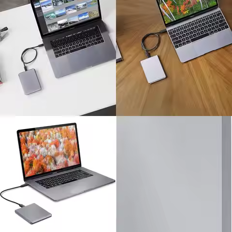 Mobile Drive 1TB External Hard Drive HDD – Space Gray USB-C USB 3.0, for Mac and PC Computer Desktop