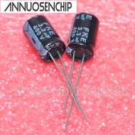 50pcs Aluminum electrolytic Capacitor 3.3uF 400V 8*12 Electrolytic  3.3uF400V 3.3 uF 400 V