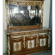 Luxury teak buffet. Short buffet. Shawl buffet. jepara furniture