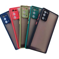 เคส Samsung Note20 / Note10Lite / Note9 เคสซัมซุง ขอบสีผิวด้าน เคสกันกระแทก เคสนิ่ม TPU Case
