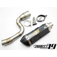 Project79 KTM RC200 NEW 2021 Exhaust Piping Slip on Muffler Stainless Steel Project79 QPM05SV/BK/CB