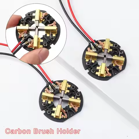 Practical Carbon Brush Holder Brush Card Assembly For AEG Milwaukee M18/ M12 Hammer Drill & Impact D