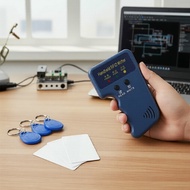 125KHz RFID Reader/Writer, Handheld Duplicator for EM4100/5200 Tags Pembaca/Penulis Kad RFID 125KHz,