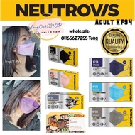 【TungSHOP】NEUTROVIS KF94 Korean Premium Respirator Adult 成人鱼嘴型医用口罩 [ Plain colour / Cmaker ]