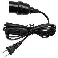 Double Sun Premium Bakelite Lamp Holder E27 With Switch Work Light 2.4m 660W WK-536C E27