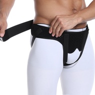 Man Hernia Belt Adjustable Inguinal Groin Support Inflatable Bag Truss for Inguinal or Sports Recove