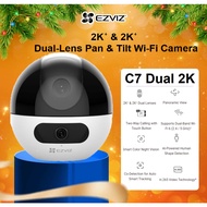 Ezviz C7 Dual Lens 4MP + 4MP Pan/Tilt Two Way Talk Motion Detection 2K+ WiFi Indoor Security CCTV Ca