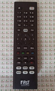 REMOTE HD FIRST MEDIA STB ORIGINAL