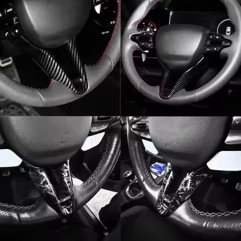 1PCS Car Steering Wheel Chin Panel Lower Trim Cover Trim For Hyundai I20N I30 N Elantra N/Kona N/ Ve