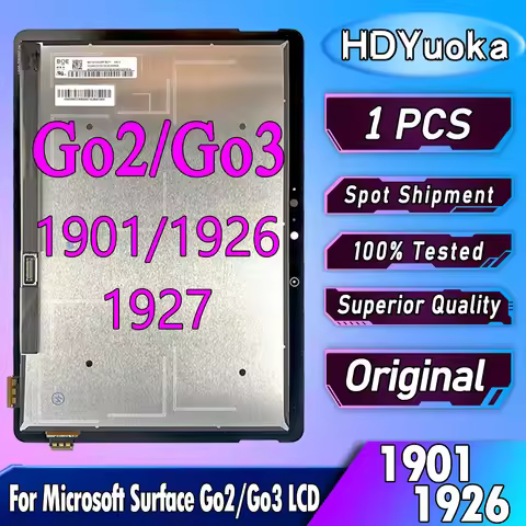 Original For Microsoft Surface GO2 Go 2 LCD 1901 1926 1927 Display Touch Screen Digitizer For Surfac