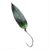 RiverOld Spoon Satellite Tournament Vespa 0.1 oz (2.4 g) #04 Dark Olive FL Chart Roost Tail Lure