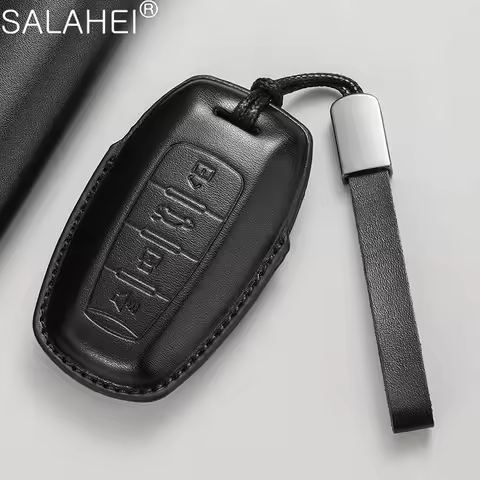 Leather Car Smart Key Case Fob Cover Shell For Haval Jolion F7 H9 H6 H2 F7X F7H H8 H3 H4 H1 H5 H7 F5