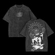 Gojo Satoru Domain Expansion Printed Top - High Street Trendy Brand Anime T-shirt