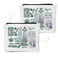 Jane Austen makeup bag Pride and Prejudice Jane Eyre's inspirational gift to women Her friend sister