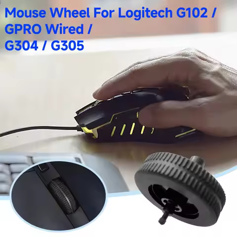 For Logitech G102, GPRO Wired, G304, G305 - Gaming Mouse Scroll Wheel, Mouse Replacement Accessories