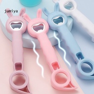 JY Kitchen Gadget for Weak Hands, Rabbit Shaped Stainless Steel Kitchen Accessory 4 in 1