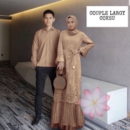 Couple Largy/ Couple Gamis Muslim/ Baju Pasangan Pesta/ Baju Couple