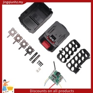 21V Battery Storage Box 21V 10S 18650 Li-Ion Battery Case 16.8V 4S PCBA Accessories