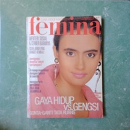 MAJALAH FEMINA COVER BIANCA AGUSTUS 1990