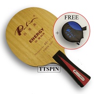 Palio Energy 03 - Pingpong Wood Blade Table Tennis Bat Bet Fiber OFF Carbon