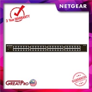 NETGEAR 48 PORT UNMANAGED GIGABIT ETHERNET DESKTOP SWITCH (GS348)