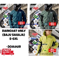 OFFER JUAL KENA BANJIR RAIN JACKET RAINCOAT MR48 MAXFLY BAJU HUJAN SAHAJA ORIGINAL MAXFLY MR48